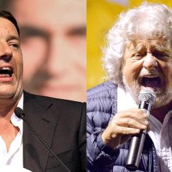 renzi contro grillo