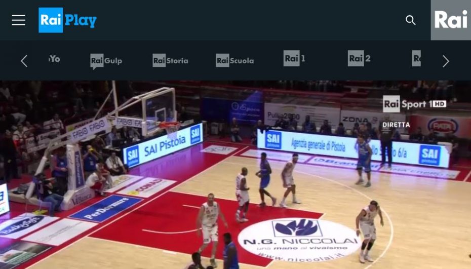 RAI PLAY STREAMING