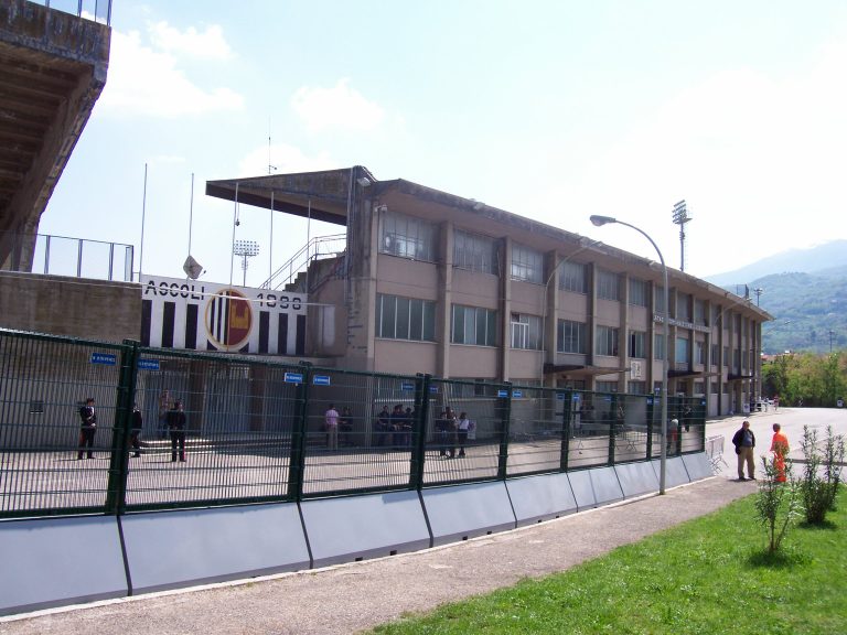 Stadio Cino e Lillo Del Duca di Ascoli Piceno, sede di Ascoli-Union Brescia