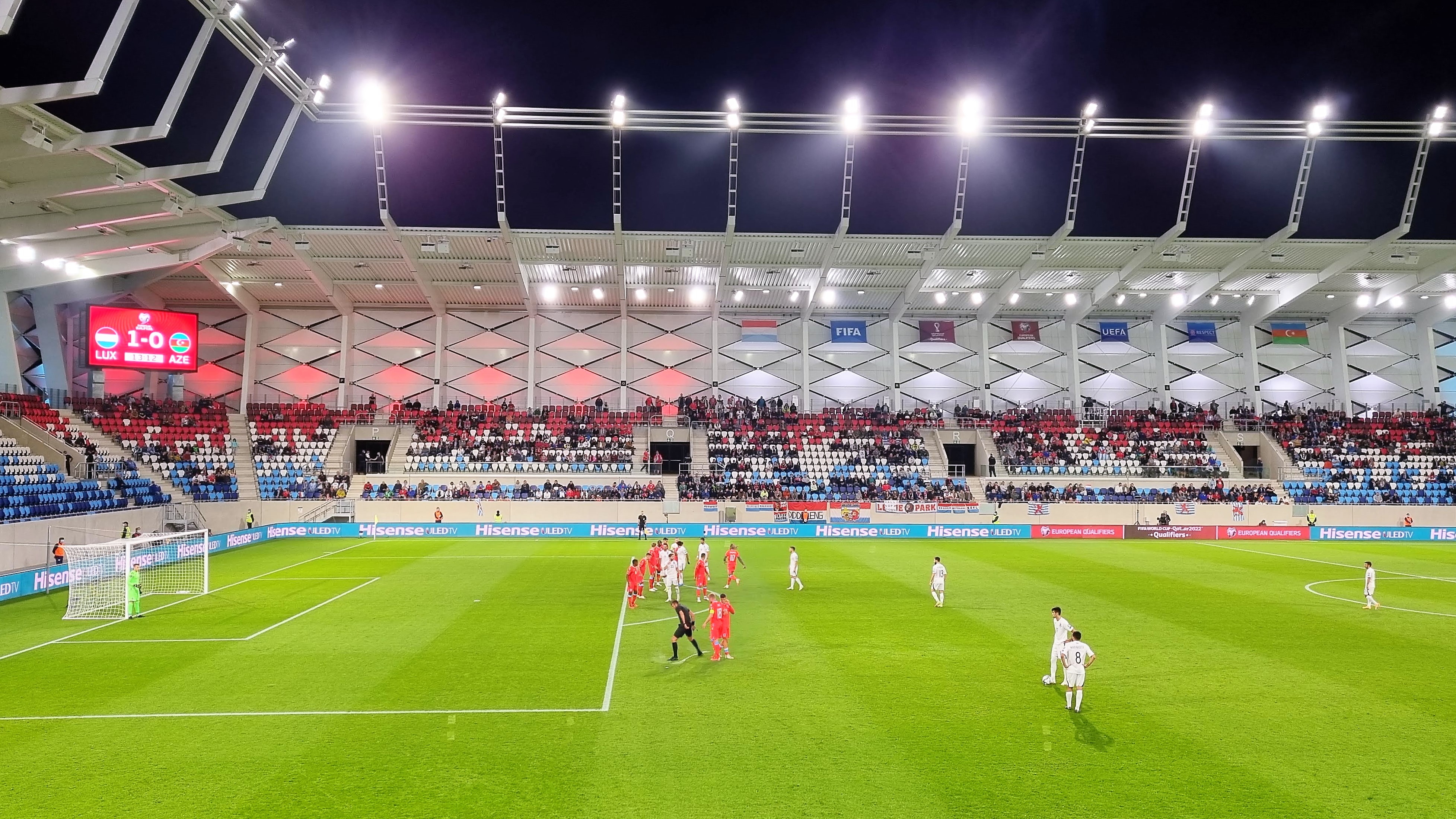 Stade de Luxembourg, sede di Lussemburgo-Italia