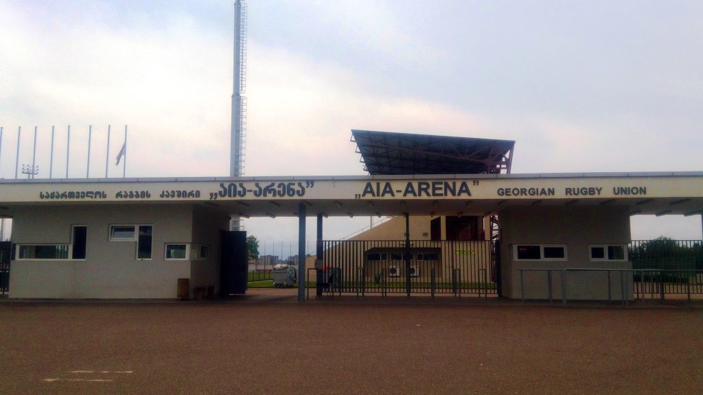 AIA Arena di Kutaisi sede di Italia-Giappone U20 rugby