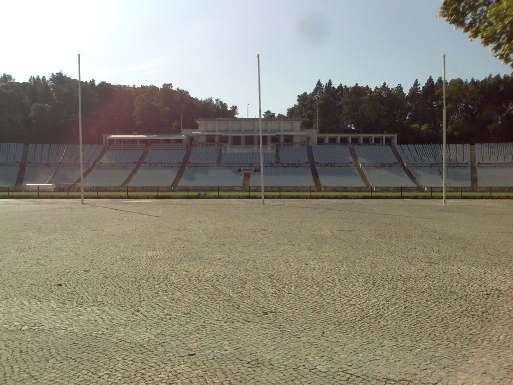 Vista generale dell Estádio Nacional do Jamor in Portogallo