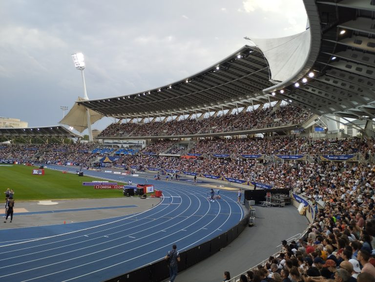 Stade Charlety durante il Meeting de Paris 2023