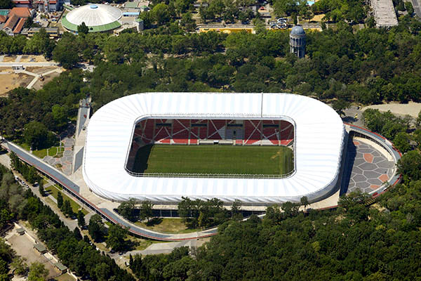 Nagyerdei Stadion a Debrecen, sede di Ungheria-Kazakistan