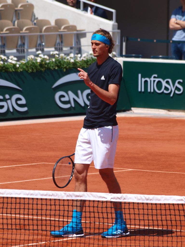 Alexander Zverev al Roland Garros