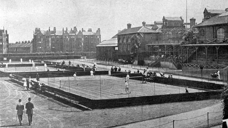 Campi in erba del Queen’s Club a Londra
