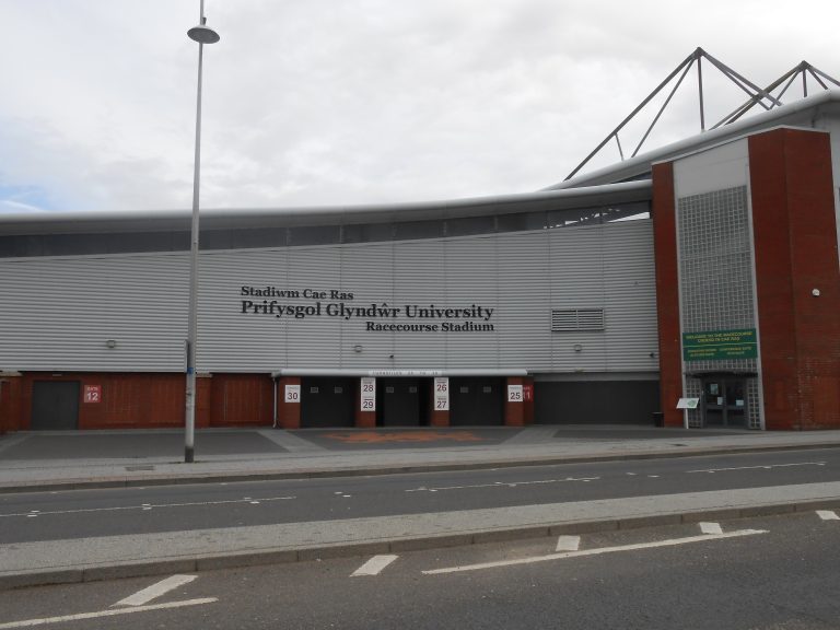 Racecourse Ground di Wrexham sede dell Europeo Under 19 2026