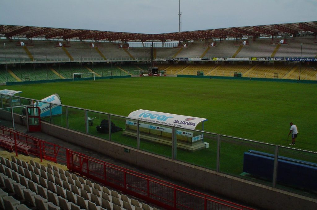 Stadio Dino Manuzzi di Cesena per Cesena-Mantova di Serie B