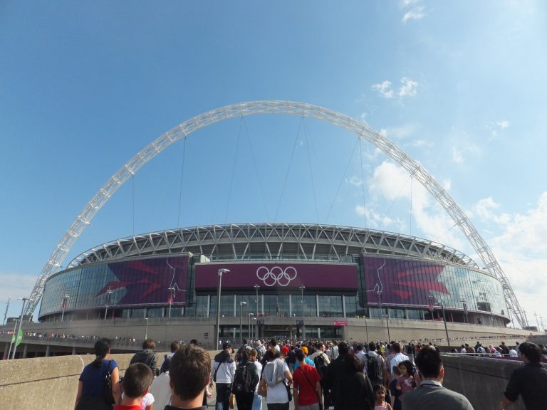 Wembley Stadium durante il torneo olimpico di calcio di Londra 2012