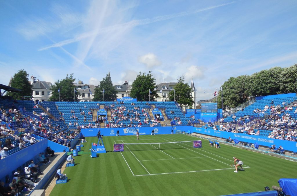 Devonshire Park Centre Court, sede del torneo di Eastbourne