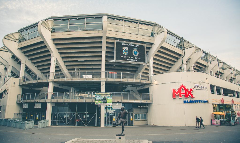 Gamla Ullevi a Goteborg, sede di Svezia-Italia femminile