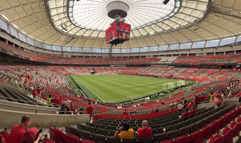 BC Place durante Canada-Qatar ai Mondiali 2026