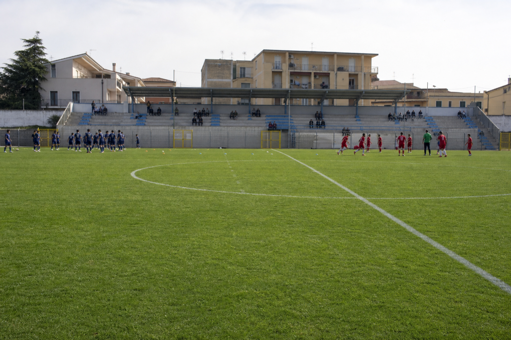 Campo di calcio giovanile per Virtus Ciserano Bergamo-Ostiamare Under 15