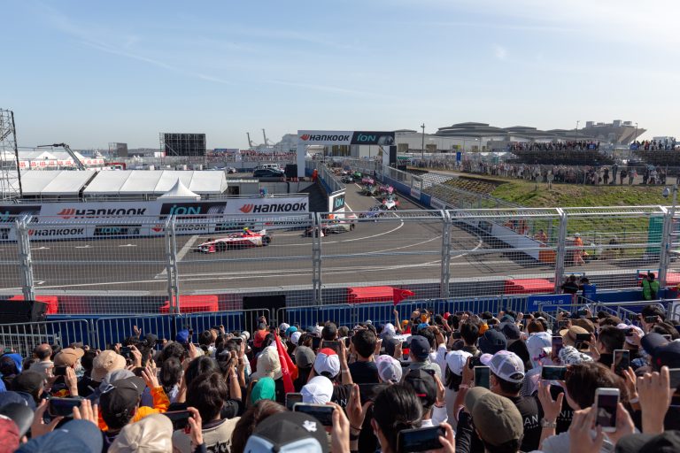Partenza del Tokyo e-Prix di Formula E 2024