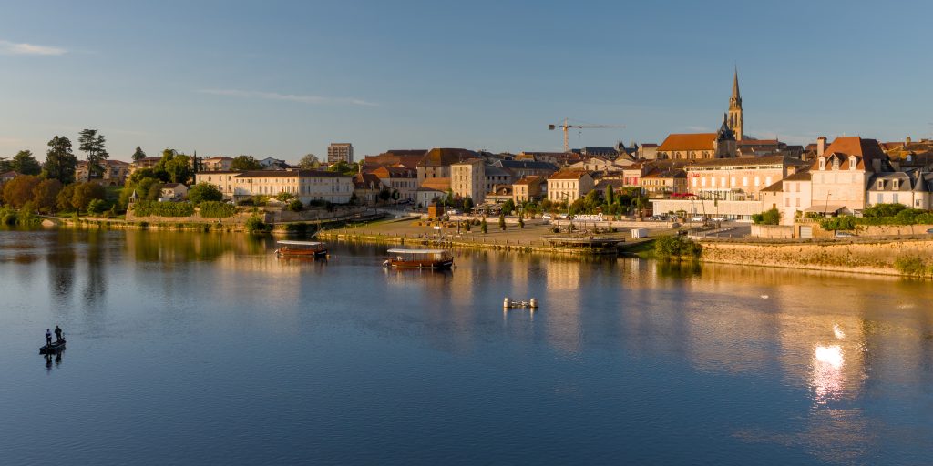 Bergerac sulla Dordogna, arrivo dell’ottava tappa del Tour de France 2026