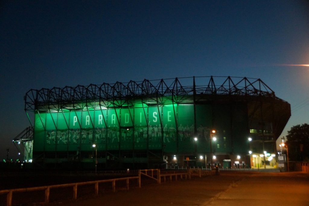 Celtic Park di Glasgow per Celtic-LASK