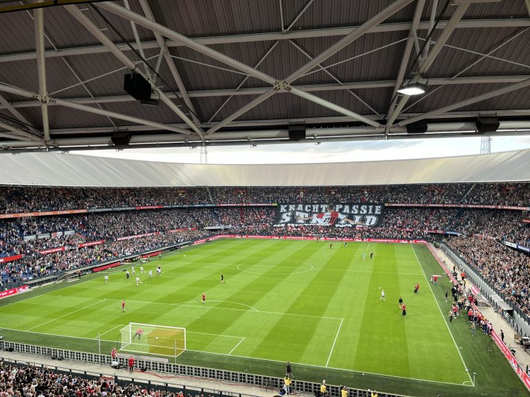 Stadio De Kuip di Rotterdam per Feyenoord-Atalanta