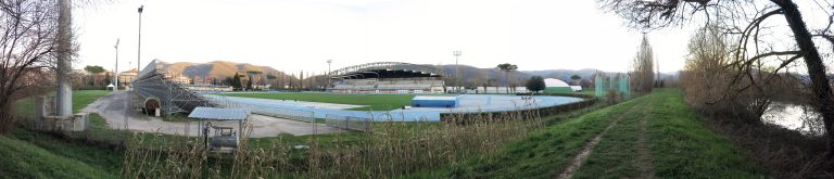 Stadio Raul Guidobaldi di Rieti per gli Europei U18 di atletica 2026