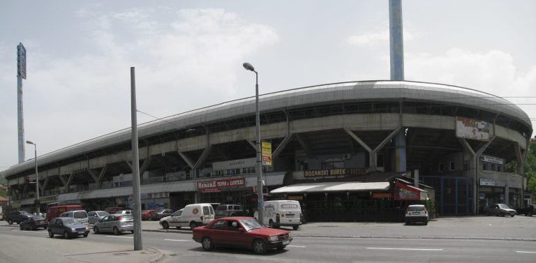 Grbavica Stadium a Sarajevo