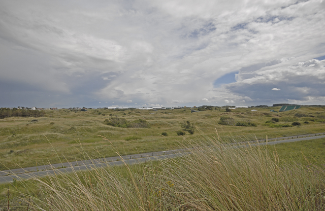 Royal Birkdale Golf Club visto dalle dune