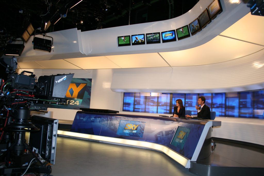 Studio televisivo di Sky Sport 24