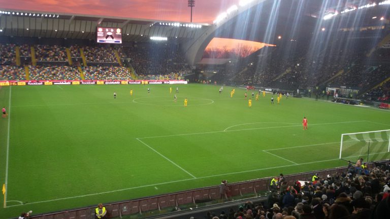 Stadio Friuli di Udine per Udinese-Shabab Al Ahli