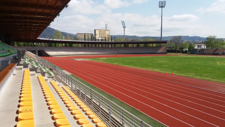 Stadio Luigi Ridolfi di Firenze per i Campionati Italiani Assoluti di atletica