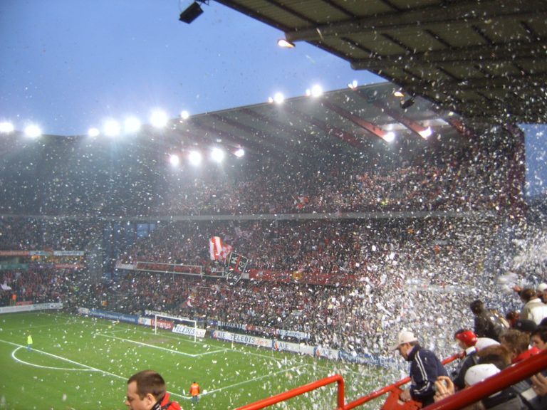 Stade de Sclessin a Liegi, sede della amichevole Standard Liegi-Juventus