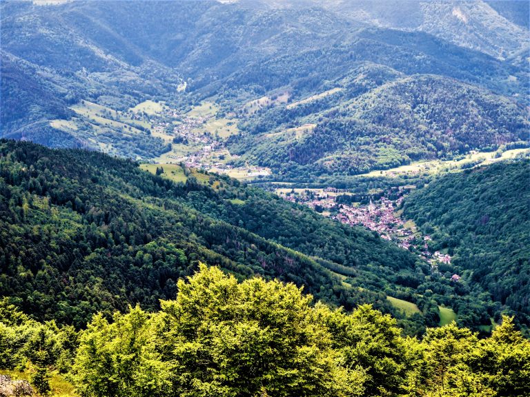 Valle di Oderen e Fellering vicino a Le Markstein, arrivo della tappa 14 del Tour de France 2026
