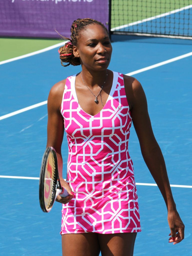 Venus Williams in campo al Western & Southern Open 2012