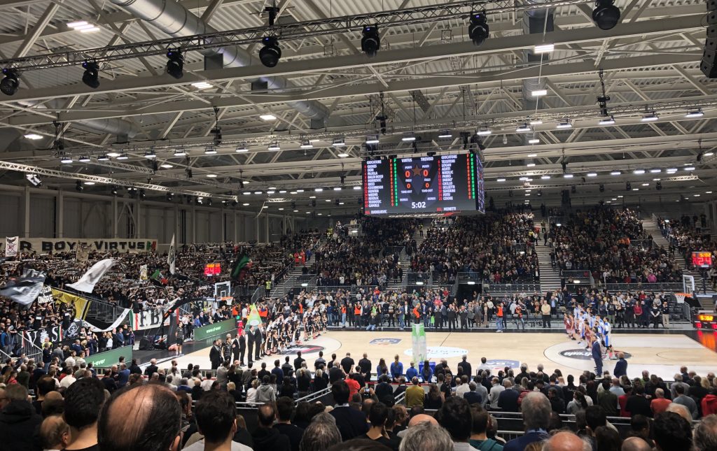 Virtus Arena di Bologna vista dall'esterno