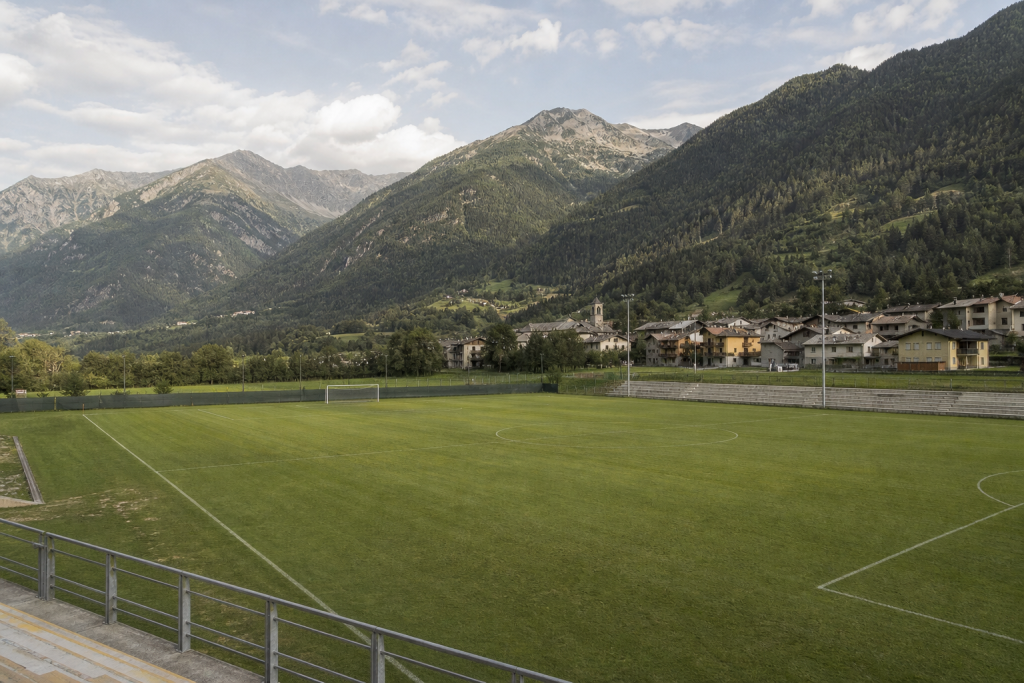 Campo di calcio in montagna per Torino-Cittadella