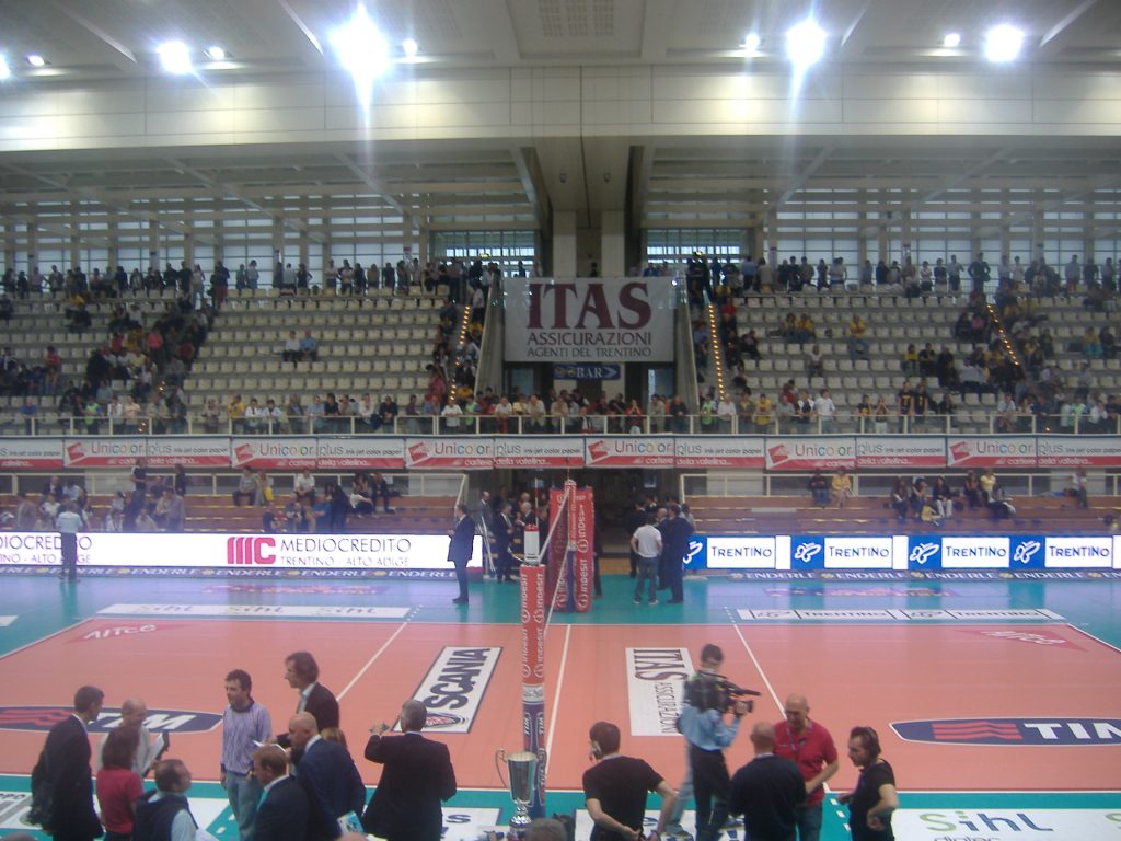 BTS Arena di Trento, sede del FIBA U18 EuroBasket