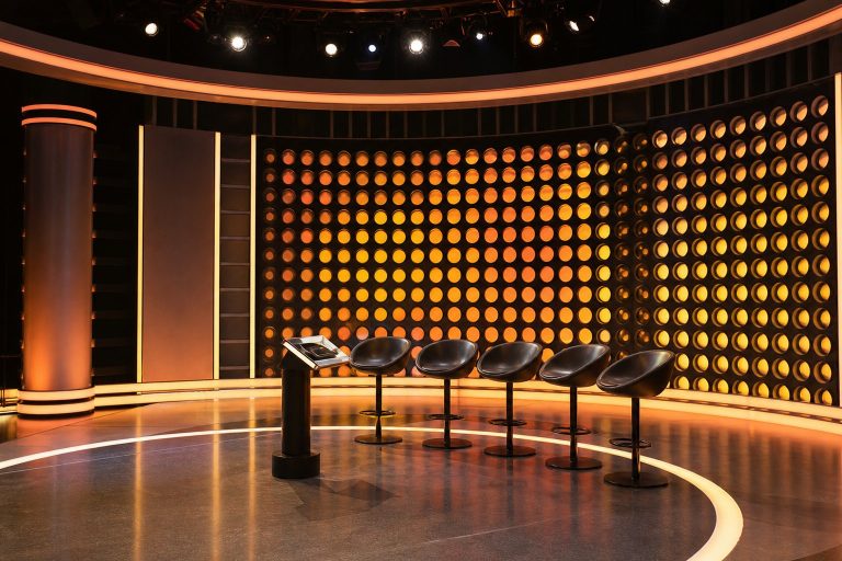Studio televisivo generico per un quiz preserale
