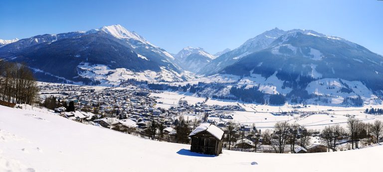 Panorama di Mittersill in Austria