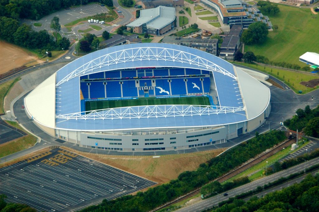 American Express Stadium di Brighton per Brighton-Roma