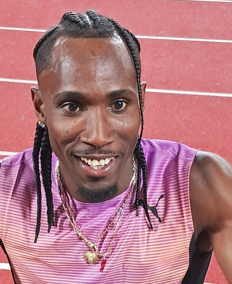 Andy Díaz nella finale del salto triplo agli Europei di atletica