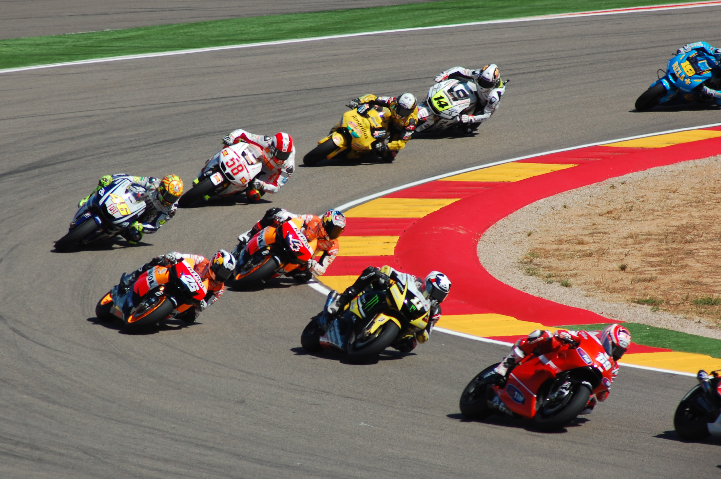 MotoGP a MotorLand Aragon dopo la vittoria di Marc Marquez nel GP Aragon 2026