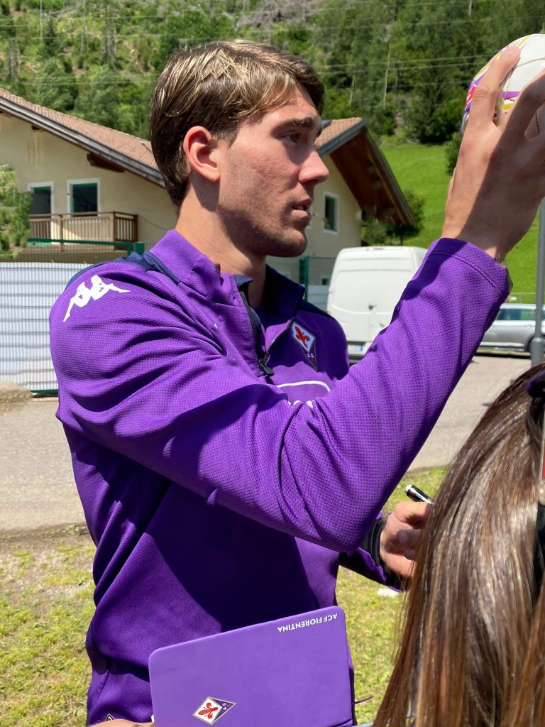 Dusan Vlahovic dopo il trasferimento al Besiktas