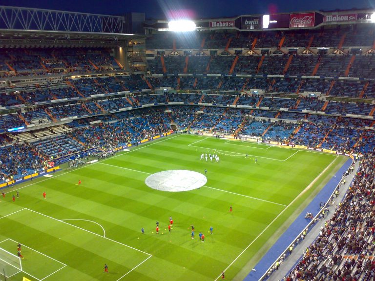Estadio Santiago Bernabeu per Real Madrid-Inter in Champions League