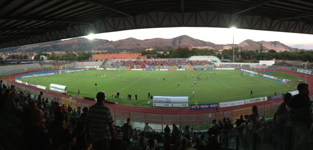 Stadio Alberto Pinto di Caserta per Casertana-Barletta