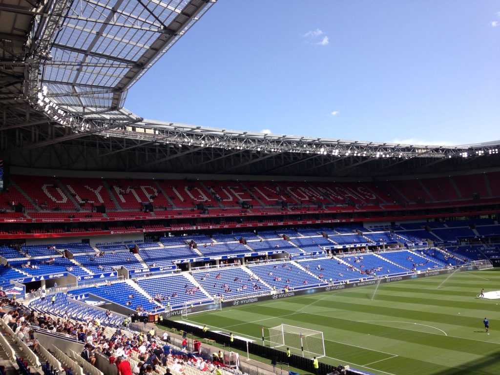 Groupama Stadium di Lione per Lione-Fenerbahçe