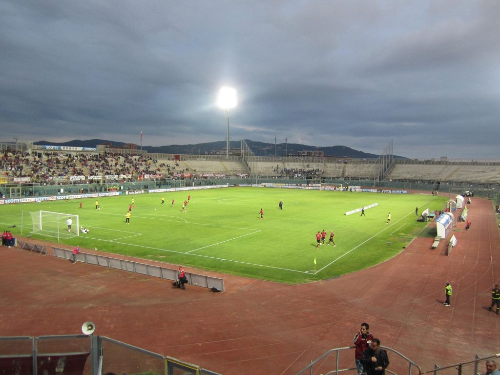 Stadio Armando Picchi di Livorno per Livorno-Torres