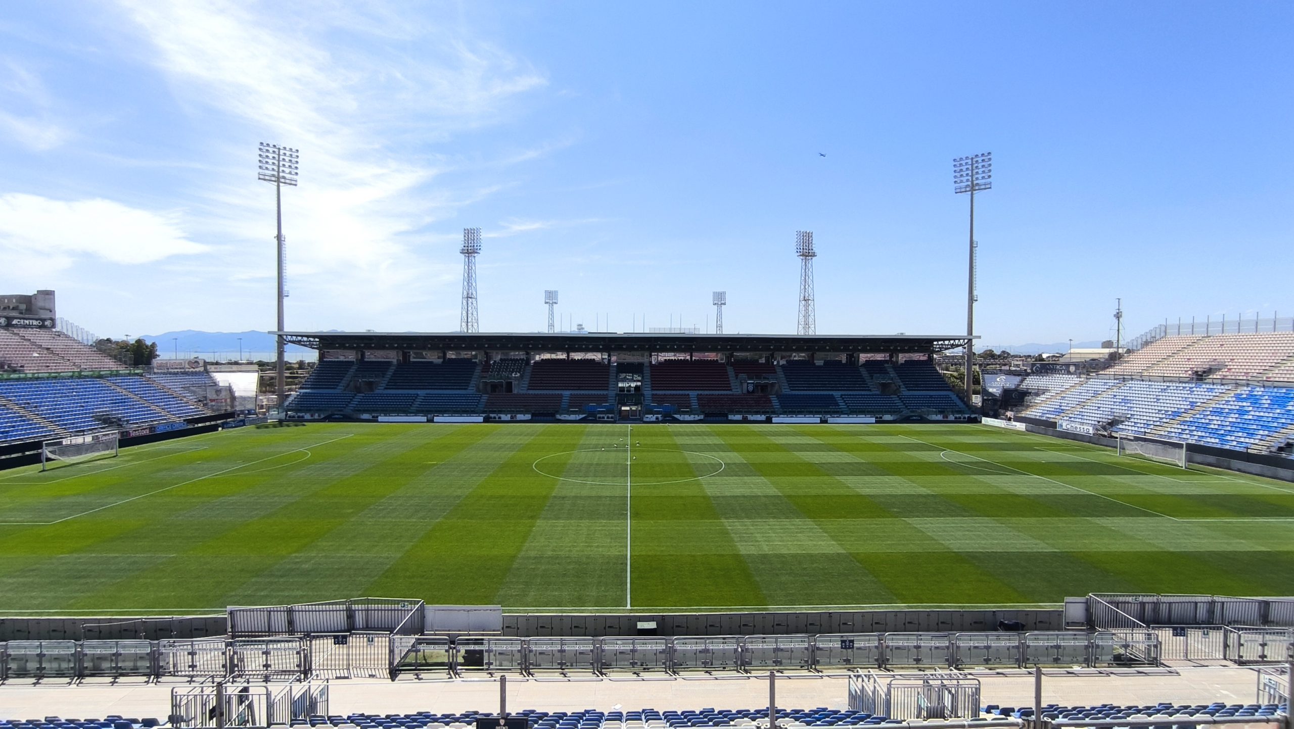 Unipol Domus di Cagliari per Cagliari-Arezzo di Coppa Italia
