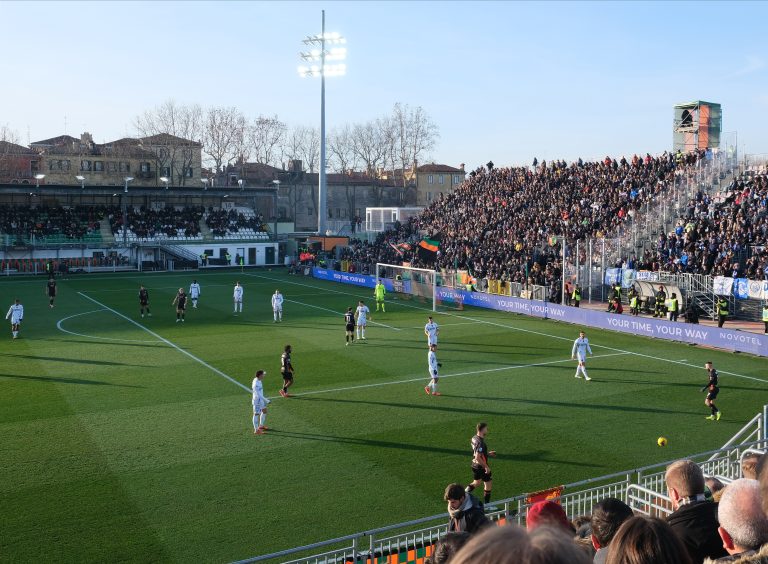 Stadio Pier Luigi Penzo di Venezia per Venezia-Modena di Coppa Italia