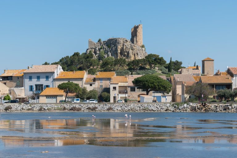 Vista di Gruissan, località di partenza della tappa 3 della Vuelta 2026