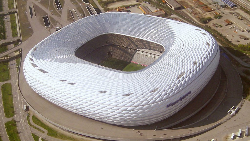 Allianz Arena di Monaco per Bayern Monaco-Stoccarda