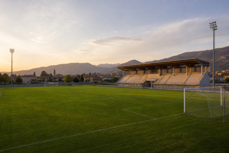 Campo di calcio per Arzignano-Pro Vercelli in Serie C