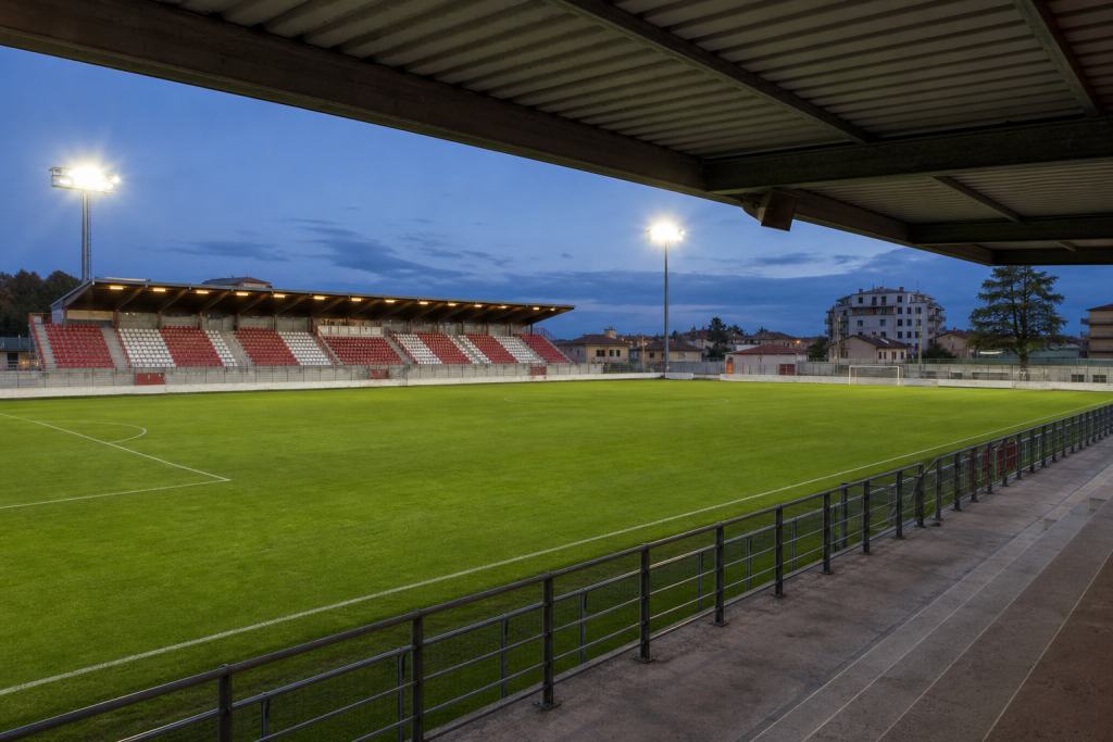 Campo di calcio di Serie C per Carpi-Juventus Next Gen