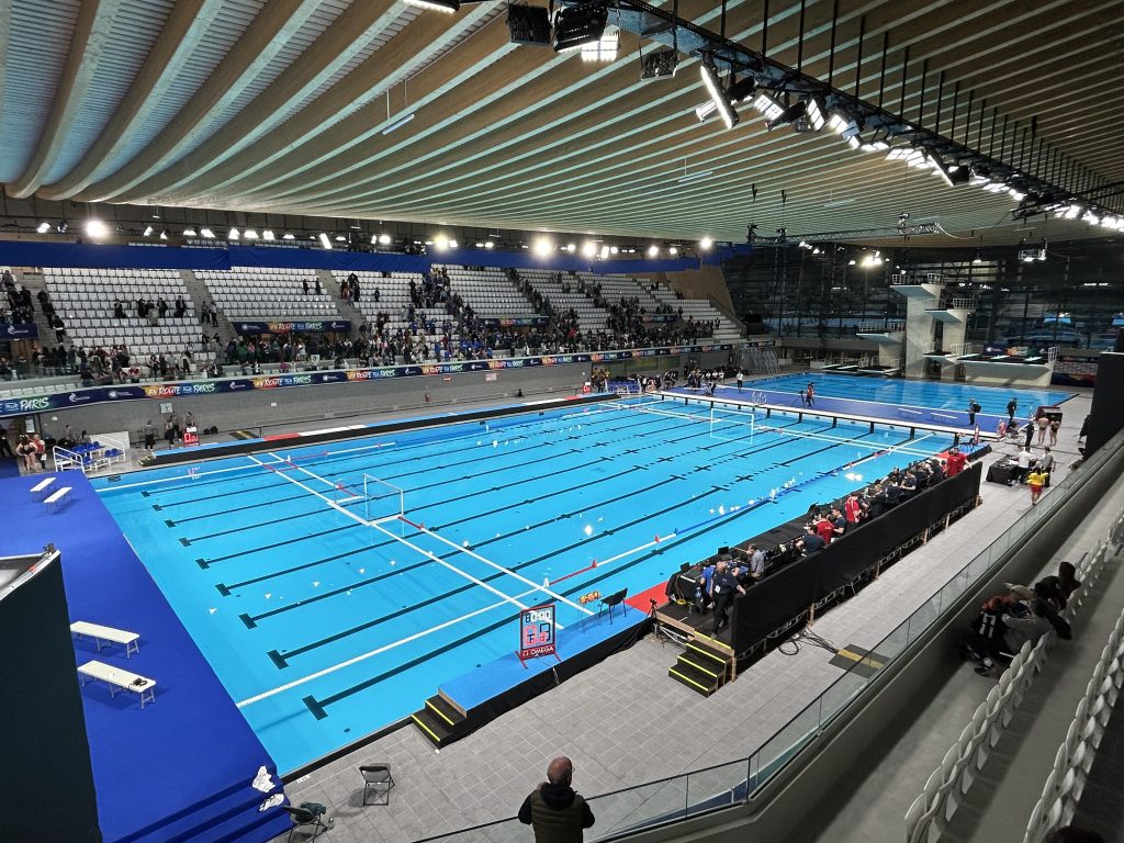 Centro acquatico olimpico di Saint-Denis per gli Europei di nuoto 2026